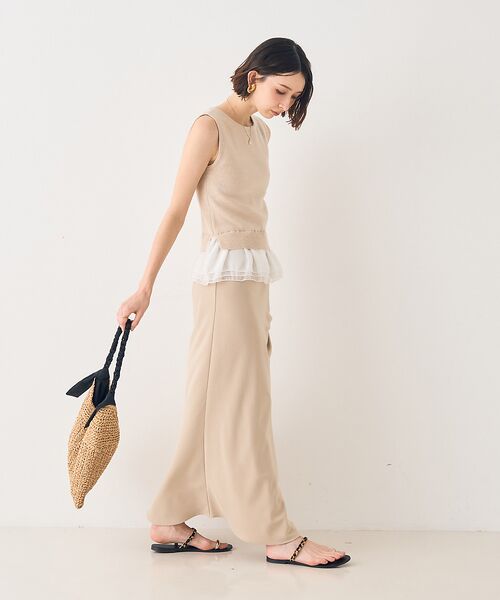 Rouge vif la cle / ルージュ・ヴィフ ラクレ トートバッグ | 【一部店舗限定】ショルダーリボンペーパーかごバック | 詳細5