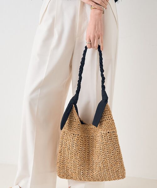 Rouge vif la cle / ルージュ・ヴィフ ラクレ トートバッグ | 【一部店舗限定】ショルダーリボンペーパーかごバック | 詳細6