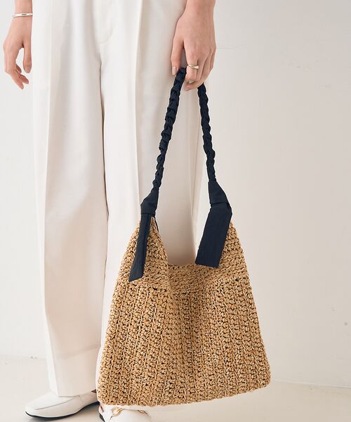 Rouge vif la cle / ルージュ・ヴィフ ラクレ トートバッグ | 【一部店舗限定】ショルダーリボンペーパーかごバック | 詳細7