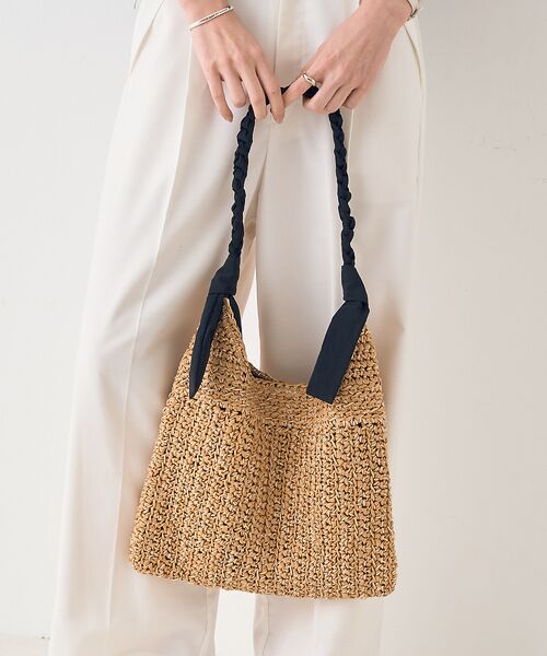 Rouge vif la cle / ルージュ・ヴィフ ラクレ トートバッグ | 【一部店舗限定】ショルダーリボンペーパーかごバック | 詳細8