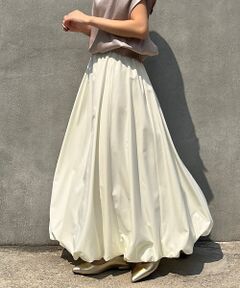 Rouge vif la cle / ルージュ・ヴィフ ラクレ ロング・マキシ丈スカート | 【一部店舗限定】とろみバルーンスカート