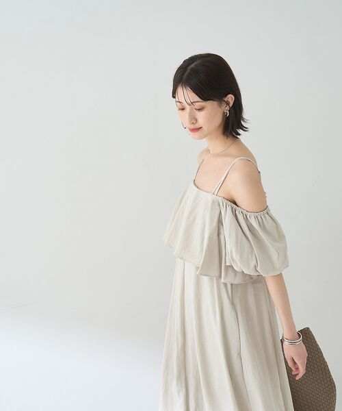 Rouge vif la cle / ルージュ・ヴィフ ラクレ ワンピース | 【一部店舗限定】【2点セット】ビスチェ×キャミワンピ SETUP | 詳細4