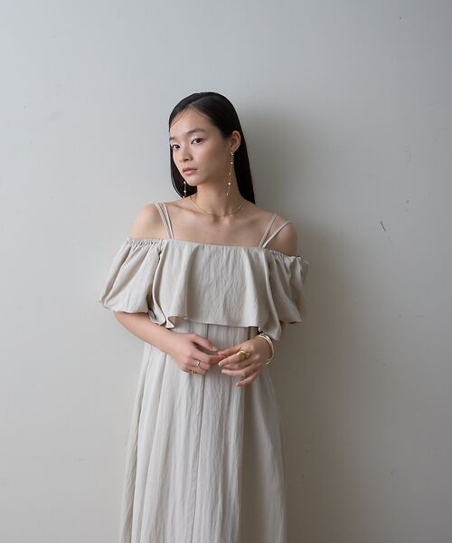 セール】 【一部店舗限定】【2点セット】ビスチェ×キャミワンピ