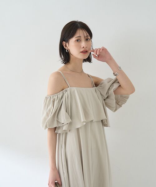 Rouge vif la cle / ルージュ・ヴィフ ラクレ ワンピース | 【一部店舗限定】【2点セット】ビスチェ×キャミワンピ SETUP | 詳細8