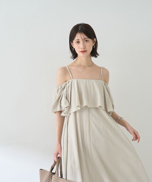 Rouge vif la cle / ルージュ・ヴィフ ラクレ ワンピース | 【一部店舗限定】【2点セット】ビスチェ×キャミワンピ SETUP | 詳細9