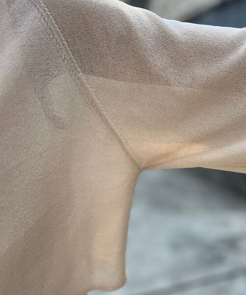 Rouge vif la cle / ルージュ・ヴィフ ラクレ ワンピース | 【一部店舗限定】【2点セット】シアーショートカーディガン×ノースリーブワンピセッ | 詳細20