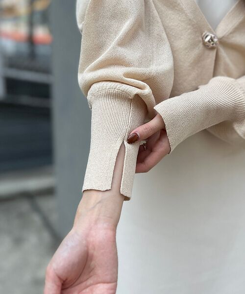 Rouge vif la cle / ルージュ・ヴィフ ラクレ ワンピース | 【一部店舗限定】【2点セット】シアーショートカーディガン×ノースリーブワンピセッ | 詳細21