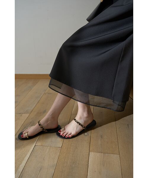 Rouge vif la cle / ルージュ・ヴィフ ラクレ ワンピース | 【一部店舗限定】【2点セット】シアーショートカーディガン×ノースリーブワンピセッ | 詳細27