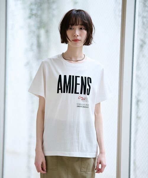 Rouge vif la cle / ルージュ・ヴィフ ラクレ Tシャツ | 別注【La Hutte / ラ ユット】フロッキー × 刺繍 ロゴTシャツ / | 詳細1