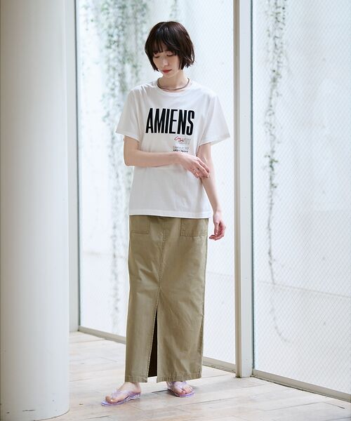 Rouge vif la cle / ルージュ・ヴィフ ラクレ Tシャツ | 別注【La Hutte / ラ ユット】フロッキー × 刺繍 ロゴTシャツ / | 詳細3