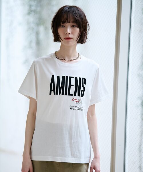 Rouge vif la cle / ルージュ・ヴィフ ラクレ Tシャツ | 別注【La Hutte / ラ ユット】フロッキー × 刺繍 ロゴTシャツ / | 詳細5