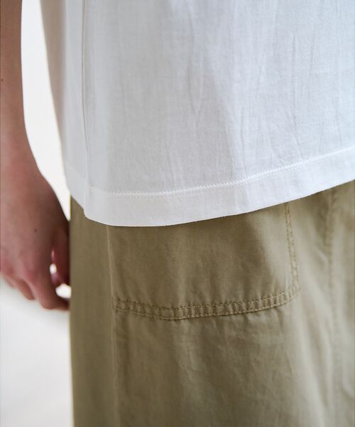 Rouge vif la cle / ルージュ・ヴィフ ラクレ Tシャツ | 別注【La Hutte / ラ ユット】フロッキー × 刺繍 ロゴTシャツ / | 詳細9