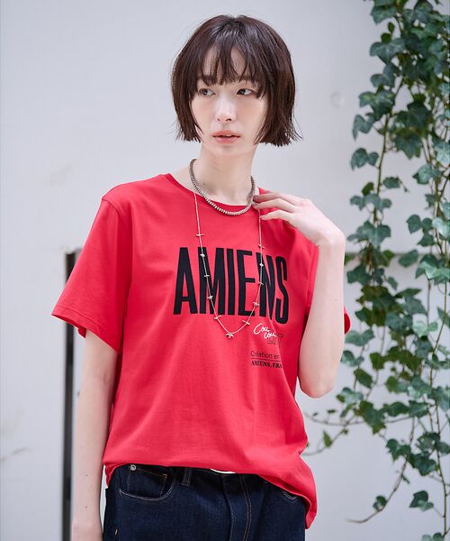 Rouge vif la cle / ルージュ・ヴィフ ラクレ Tシャツ | 別注【La Hutte / ラ ユット】フロッキー × 刺繍 ロゴTシャツ / | 詳細10