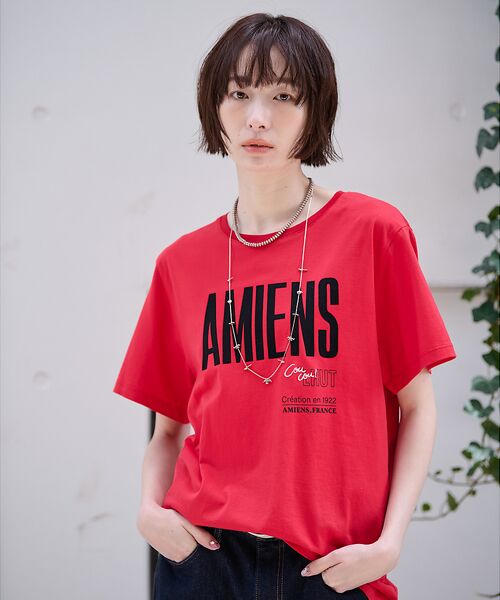 Rouge vif la cle / ルージュ・ヴィフ ラクレ Tシャツ | 別注【La Hutte / ラ ユット】フロッキー × 刺繍 ロゴTシャツ / | 詳細16