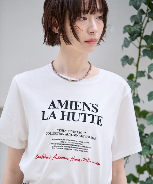 Rouge vif la cle / ルージュ・ヴィフ ラクレ Tシャツ | 別注【La Hutte / ラ ユット】フロッキー × 刺繍 ロゴTシャツ / | 詳細20