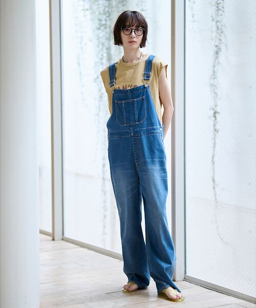 Rouge vif la cle / ルージュ・ヴィフ ラクレ サロペット・オールインワン | 【Healthy denim / ヘルシーデニム】Cauliflower / デ | 詳細1