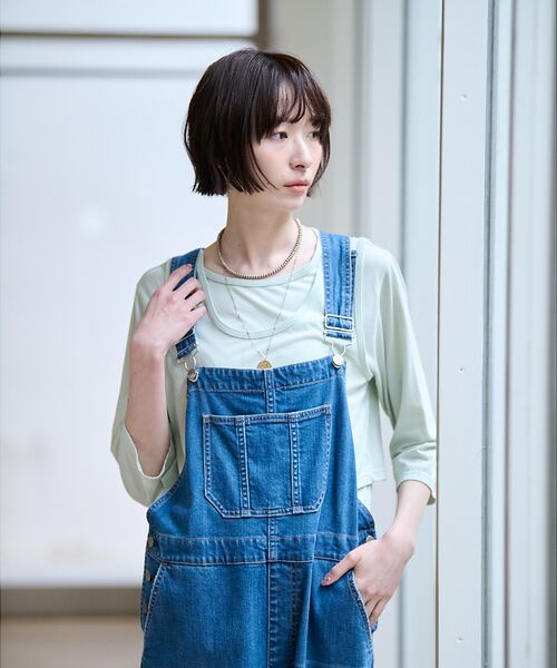 Rouge vif la cle / ルージュ・ヴィフ ラクレ サロペット・オールインワン | 【Healthy denim / ヘルシーデニム】Cauliflower / デ | 詳細13