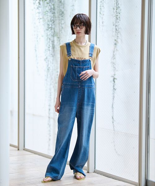 Rouge vif la cle / ルージュ・ヴィフ ラクレ サロペット・オールインワン | 【Healthy denim / ヘルシーデニム】Cauliflower / デ | 詳細15