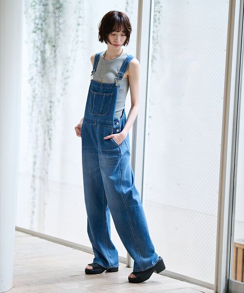 Rouge vif la cle / ルージュ・ヴィフ ラクレ サロペット・オールインワン | 【Healthy denim / ヘルシーデニム】Cauliflower / デ | 詳細17