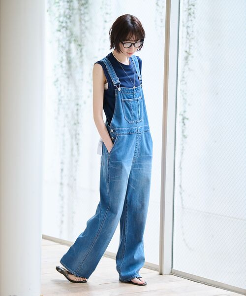 Rouge vif la cle / ルージュ・ヴィフ ラクレ サロペット・オールインワン | 【Healthy denim / ヘルシーデニム】Cauliflower / デ | 詳細4