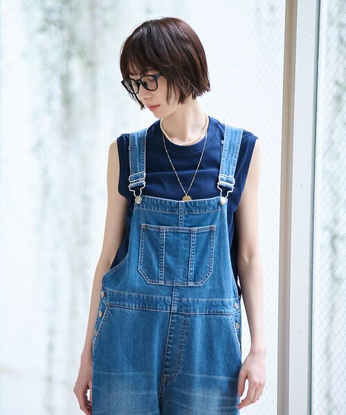 Rouge vif la cle / ルージュ・ヴィフ ラクレ サロペット・オールインワン | 【Healthy denim / ヘルシーデニム】Cauliflower / デ | 詳細5