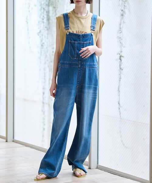 Rouge vif la cle / ルージュ・ヴィフ ラクレ サロペット・オールインワン | 【Healthy denim / ヘルシーデニム】Cauliflower / デ（インディゴ）