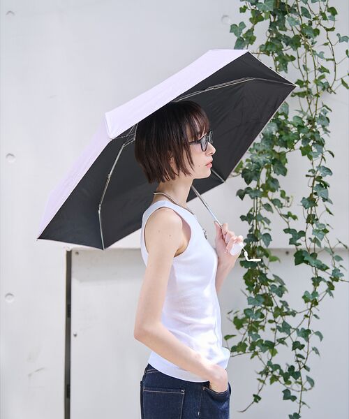 Rouge vif la cle / ルージュ・ヴィフ ラクレ 傘 | 折り畳み傘 / 日傘 / コンパクト / 無地 / 晴雨兼用 / UV CUT | 詳細4