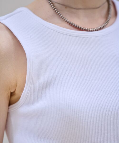 Rouge vif la cle / ルージュ・ヴィフ ラクレ キャミソール・チューブトップ | 【Hanes / ヘインズ】ブラアメリカンスリーブ / コットン / カップ付き | 詳細10