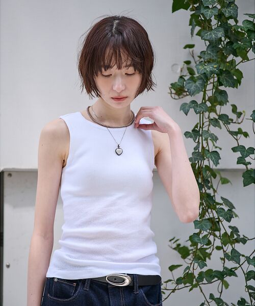 Rouge vif la cle / ルージュ・ヴィフ ラクレ キャミソール・チューブトップ | 【Hanes / ヘインズ】ブラアメリカンスリーブ / コットン / カップ付き | 詳細2