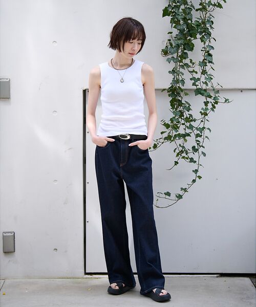 Rouge vif la cle / ルージュ・ヴィフ ラクレ キャミソール・チューブトップ | 【Hanes / ヘインズ】ブラアメリカンスリーブ / コットン / カップ付き | 詳細5