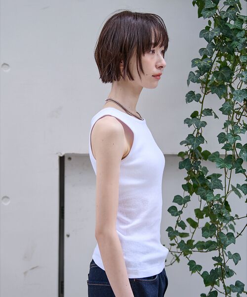 Rouge vif la cle / ルージュ・ヴィフ ラクレ キャミソール・チューブトップ | 【Hanes / ヘインズ】ブラアメリカンスリーブ / コットン / カップ付き | 詳細7