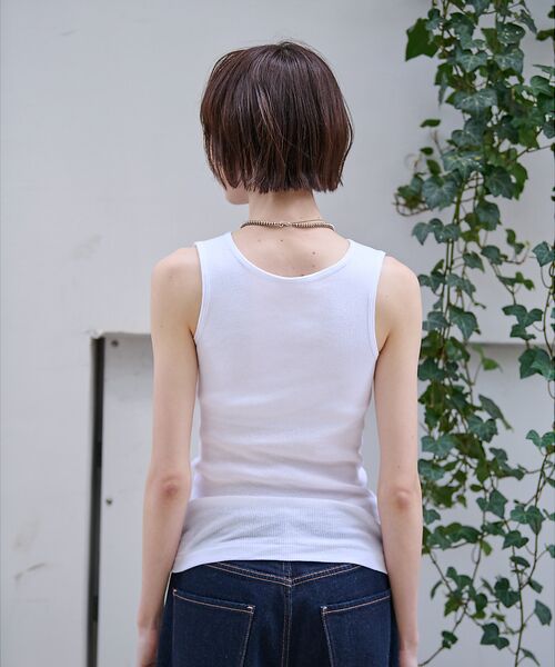 Rouge vif la cle / ルージュ・ヴィフ ラクレ キャミソール・チューブトップ | 【Hanes / ヘインズ】ブラアメリカンスリーブ / コットン / カップ付き | 詳細8