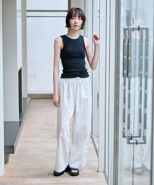 Rouge vif la cle / ルージュ・ヴィフ ラクレ キャミソール・チューブトップ | 【Hanes / ヘインズ】ブラアメリカンスリーブ / コットン / カップ付き | 詳細18