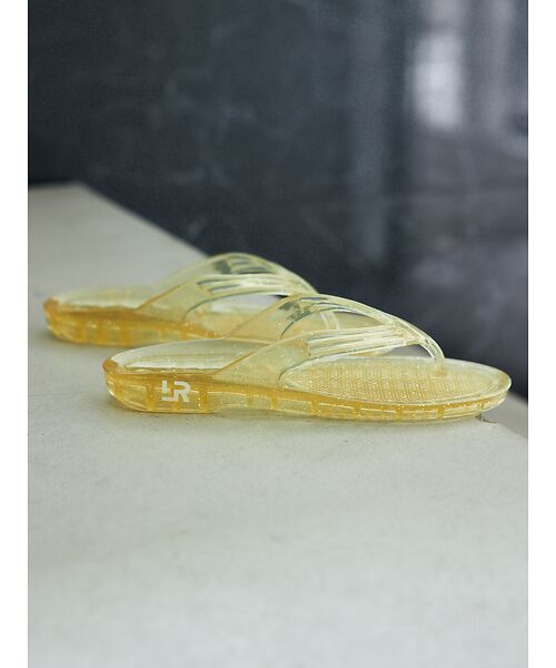 Rouge vif la cle / ルージュ・ヴィフ ラクレ サンダル | 別注【LAROUTE × GYOSAN】ロゴプリント ギョサン / ビーチサンダ | 詳細10