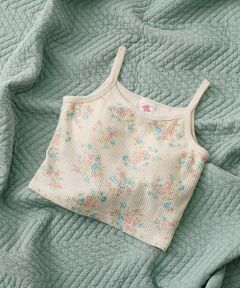 Rouge vif la cle / ルージュ・ヴィフ ラクレ キャミソール・チューブトップ | 【JEMORGAN / ジェーイーモーガン】カップ付きクロップドキャミソール/花