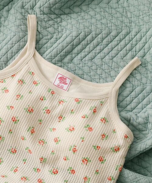 Rouge vif la cle / ルージュ・ヴィフ ラクレ キャミソール・チューブトップ | 【JEMORGAN / ジェーイーモーガン】カップ付きクロップドキャミソール/花 | 詳細2