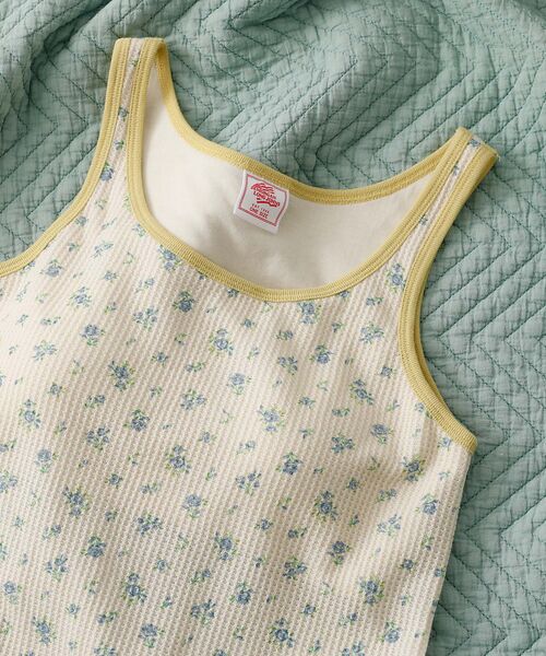 Rouge vif la cle / ルージュ・ヴィフ ラクレ キャミソール・チューブトップ | 【JEMORGAN / ジェーイーモーガン】クレリックタンクトップ/花柄/カップ | 詳細4