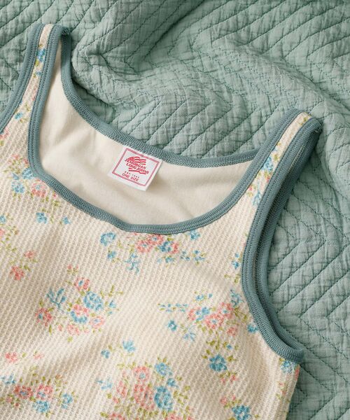 Rouge vif la cle / ルージュ・ヴィフ ラクレ キャミソール・チューブトップ | 【JEMORGAN / ジェーイーモーガン】クレリックタンクトップ/花柄/カップ | 詳細16