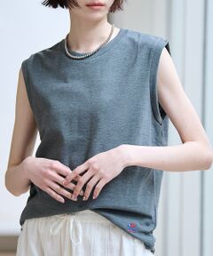 Rouge vif la cle / ルージュ・ヴィフ ラクレ Tシャツ | 【JEMORGAN/ジェーイーモーガン】カノコノースリーブカットソー/TCカノコ