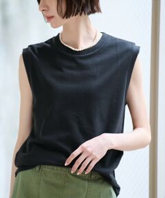 Rouge vif la cle / ルージュ・ヴィフ ラクレ Tシャツ | 【JEMORGAN/ジェーイーモーガン】カノコノースリーブカットソー/TCカノコ