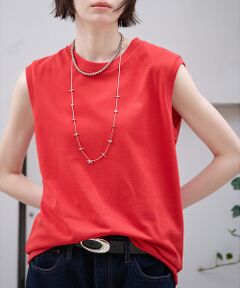 Rouge vif la cle / ルージュ・ヴィフ ラクレ Tシャツ | 【JEMORGAN/ジェーイーモーガン】カノコノースリーブカットソー/TCカノコ