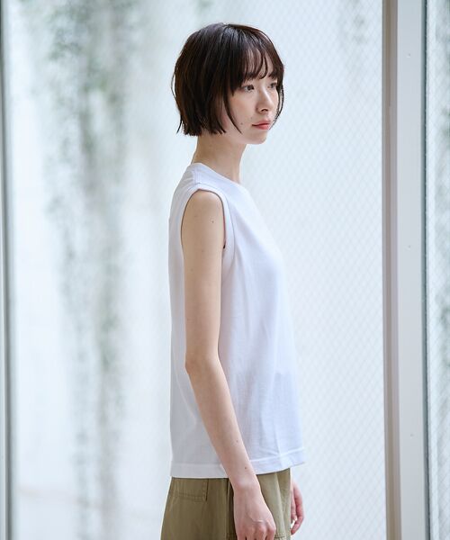 Rouge vif la cle / ルージュ・ヴィフ ラクレ Tシャツ | 【JEMORGAN/ジェーイーモーガン】カノコノースリーブカットソー/TCカノコ | 詳細5