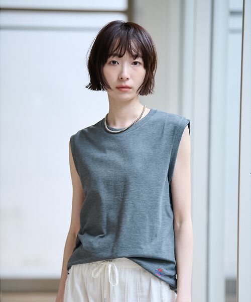 Rouge vif la cle / ルージュ・ヴィフ ラクレ Tシャツ | 【JEMORGAN/ジェーイーモーガン】カノコノースリーブカットソー/TCカノコ | 詳細10