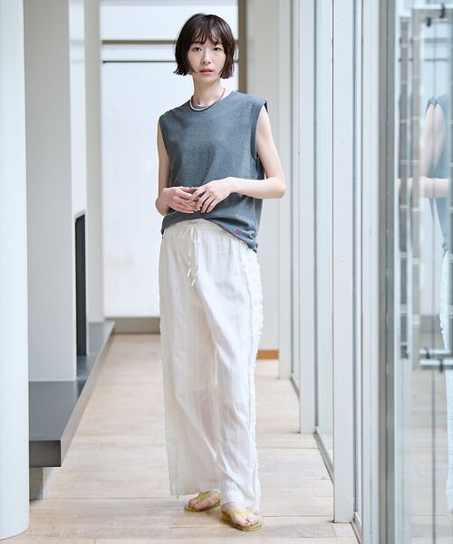 Rouge vif la cle / ルージュ・ヴィフ ラクレ Tシャツ | 【JEMORGAN/ジェーイーモーガン】カノコノースリーブカットソー/TCカノコ | 詳細12