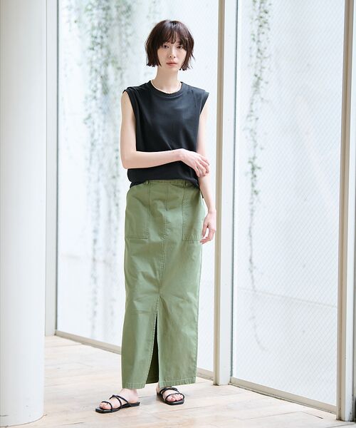 Rouge vif la cle / ルージュ・ヴィフ ラクレ Tシャツ | 【JEMORGAN/ジェーイーモーガン】カノコノースリーブカットソー/TCカノコ | 詳細20