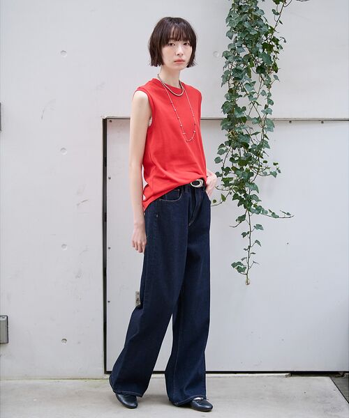 Rouge vif la cle / ルージュ・ヴィフ ラクレ Tシャツ | 【JEMORGAN/ジェーイーモーガン】カノコノースリーブカットソー/TCカノコ | 詳細24