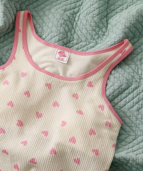 Rouge vif la cle / ルージュ・ヴィフ ラクレ キャミソール・チューブトップ | 【JEMORGAN/ジェーイーモーガン】カップ付クレリックタンクハート柄/カップ | 詳細13