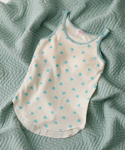 Rouge vif la cle / ルージュ・ヴィフ ラクレ キャミソール・チューブトップ | 【JEMORGAN/ジェーイーモーガン】カップ付クレリックタンクハート柄/カップ | 詳細14