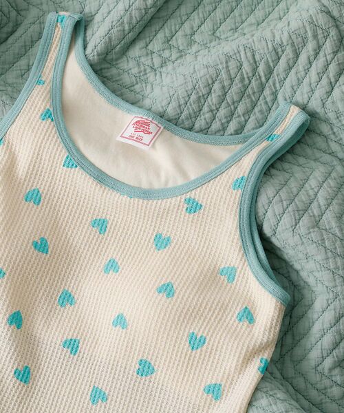 Rouge vif la cle / ルージュ・ヴィフ ラクレ キャミソール・チューブトップ | 【JEMORGAN/ジェーイーモーガン】カップ付クレリックタンクハート柄/カップ | 詳細15