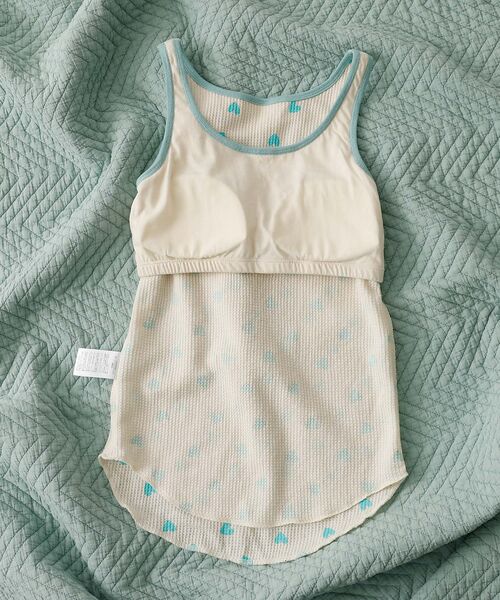 Rouge vif la cle / ルージュ・ヴィフ ラクレ キャミソール・チューブトップ | 【JEMORGAN/ジェーイーモーガン】カップ付クレリックタンクハート柄/カップ | 詳細16